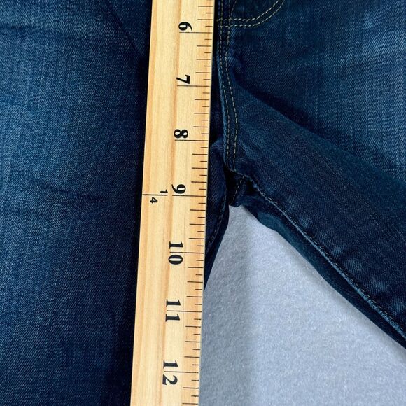 Lucky Brand Jeans‎ Womens 6/28 Blue Brooke Skinny Dark Mid Rise Stretch Denim - Picture 5 of 12